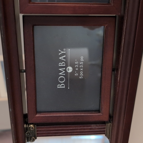 Bombay Dark Brown 6 Picture Frame - Picture 2 of 5